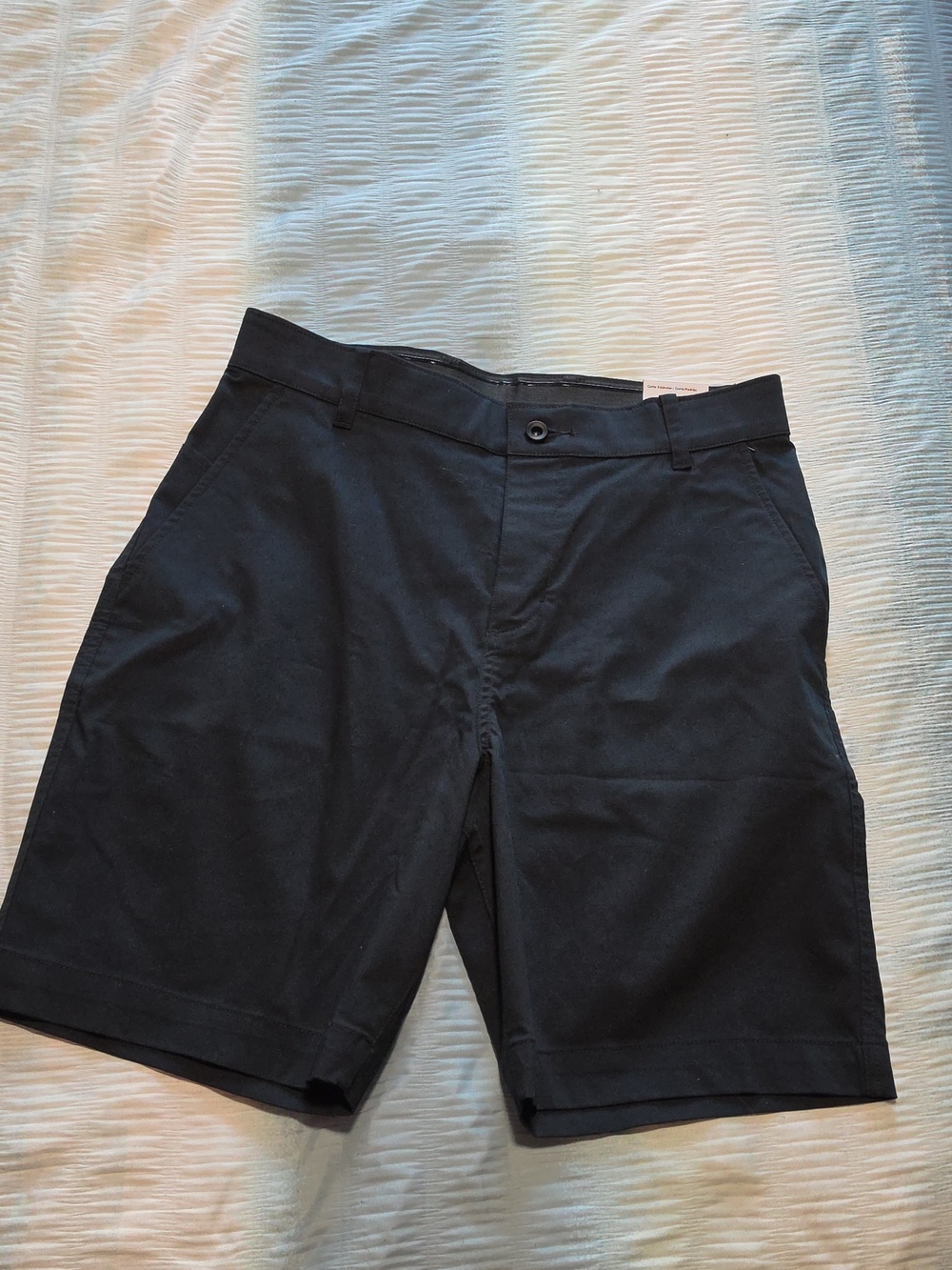 Nike Men’s Black Flat Front Golf Shorts